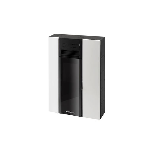Pellet heating stove - A8 COMPACT - Moretti Design Gruppo - 0 - 5 kW / 5 kW...10 kW / contemporary