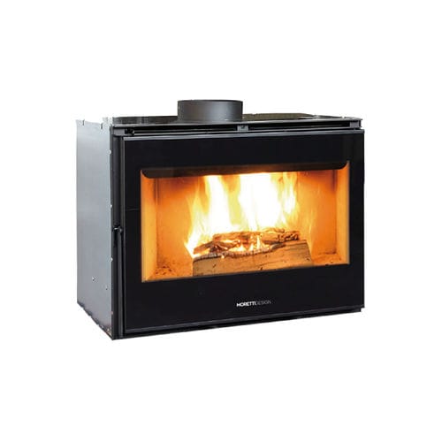 Wood-burning fireplace insert - ARIA 70 - Moretti Design Gruppo