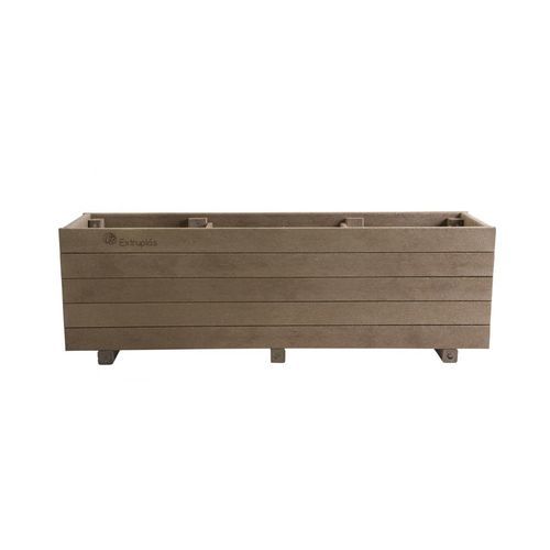 Recycled plastic planter - Begónia - Extruplas - rectangular / high-resistance / waterproof