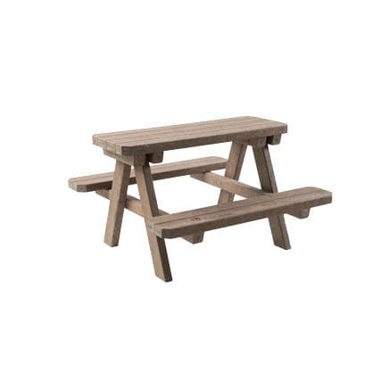 Child's picnic table - Extruplas - contemporary / recycled plastic / plastic base
