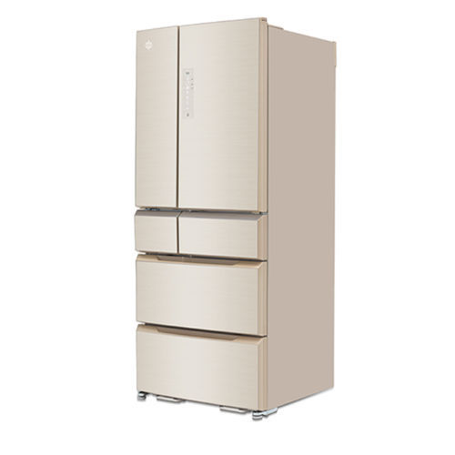 Upright refrigerator - BCD-520WPQG2 - Gree - with drawer / home / standalone