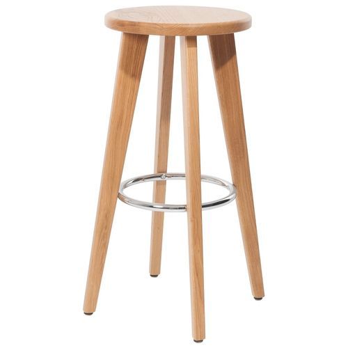 Contemporary bar stool - 8148 - Thöni Josef GmbH - oak / beech / maple