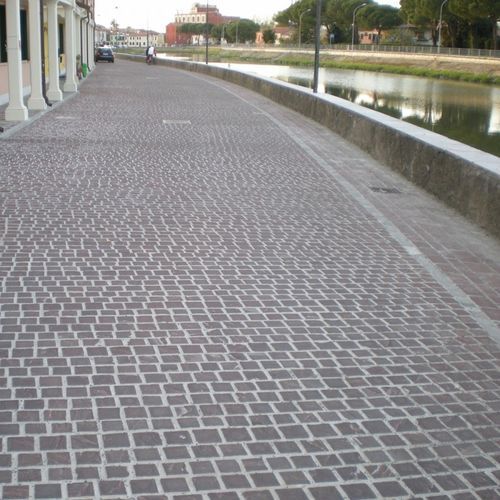 Quartzite flooring - CHOCOLATE - jaipur pietre - indoor / for outdoor use / for entryways