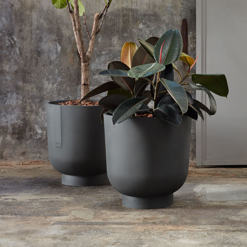 Sandstone plant pot - BARDI - Hobby Flower - round / home / sand