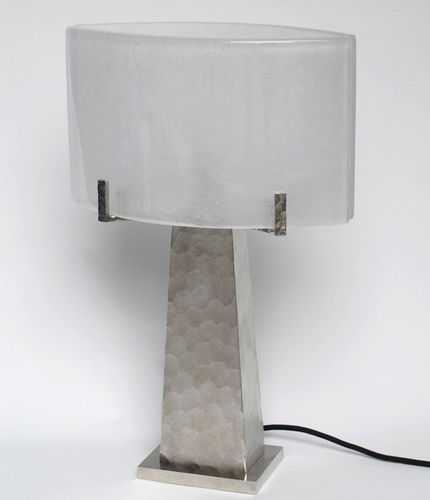 Table lamp - MEROE - Atelier Stefan Leo - bronze / glass / contemporary