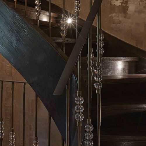 Bronze profile - BANISTERS 3 - Atelier Stefan Leo - for railing / custom