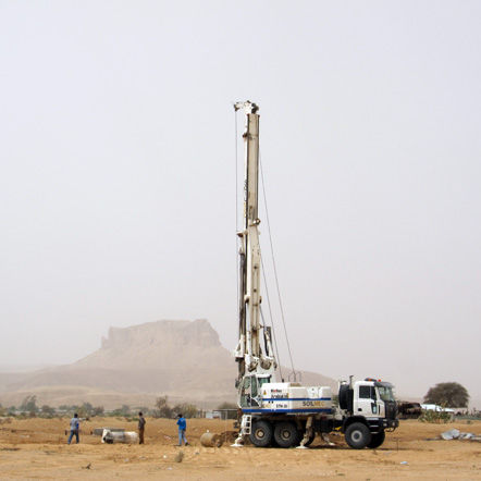 Diesel engine drilling rig - STM-30  - SOILMEC S.P.A. - rotary / down-the-hole / construction