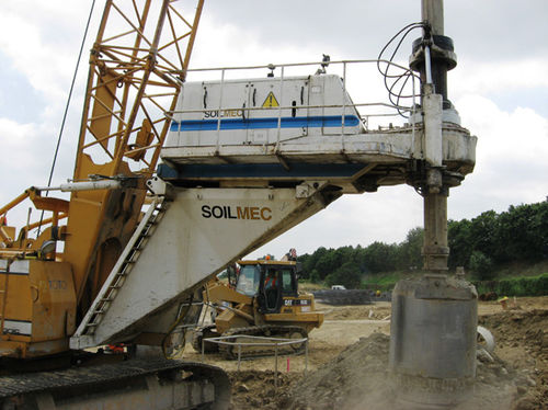 Diesel engine drilling rig - RT3-ST  - SOILMEC S.P.A. - down-the-hole / construction / piling