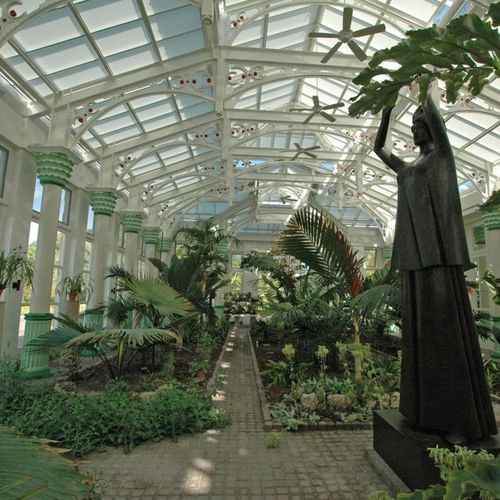 Commercial greenhouse - DEFORCHE - botanical / even-span / glass
