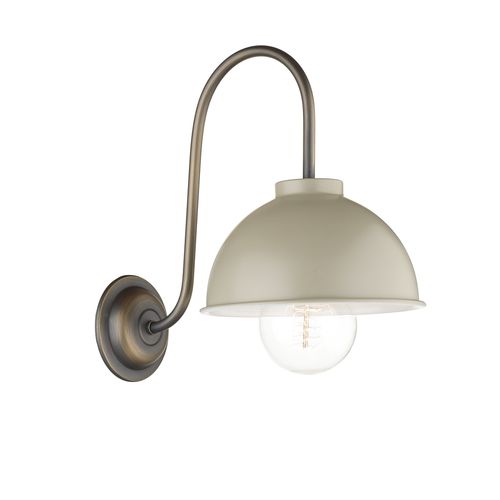 Contemporary wall light - COTSWOLD - David Hunt Lighting - indoor / brass / LED