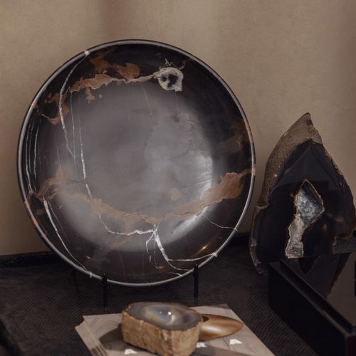 Marble bowl - COCOA - Aura London - contemporary