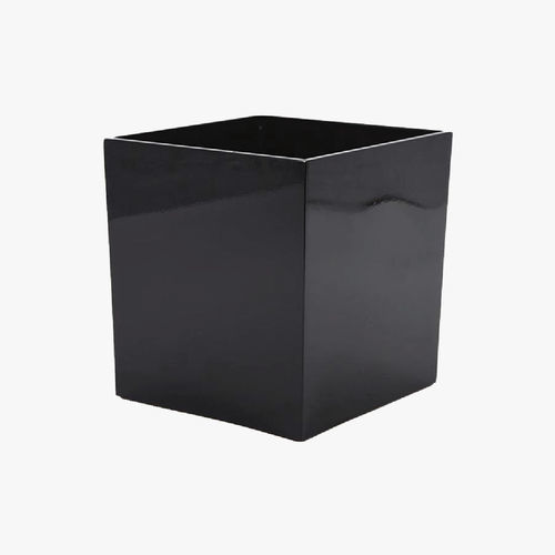 Lacquered wood waste paper basket - DAZE - Aura London
