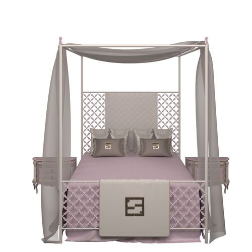 Canopy bed - Magical - Fertini Casa - double / traditional / with headboard
