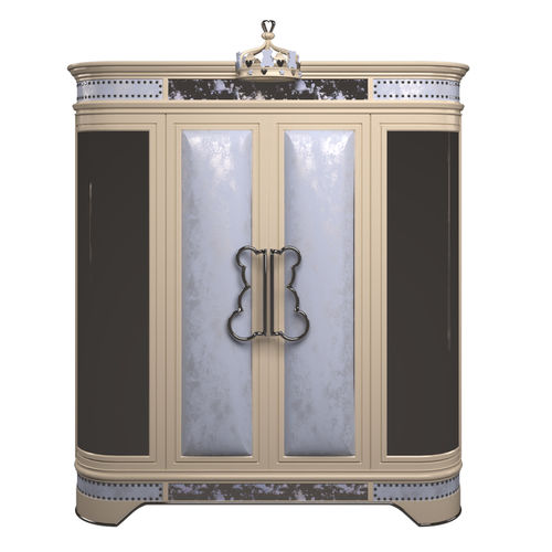 Traditional wardrobe - Magical - Fertini Casa - cherrywood / with swing doors / child's