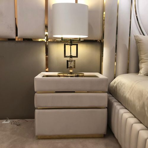 Table lamp - Signature - Fertini Casa - metal / silk / contemporary