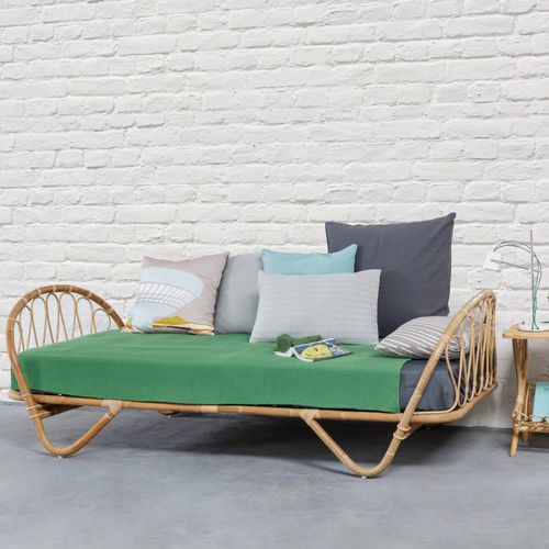 Single bed - CORBEILLE - KOK Maison - contemporary / with headboard / custom