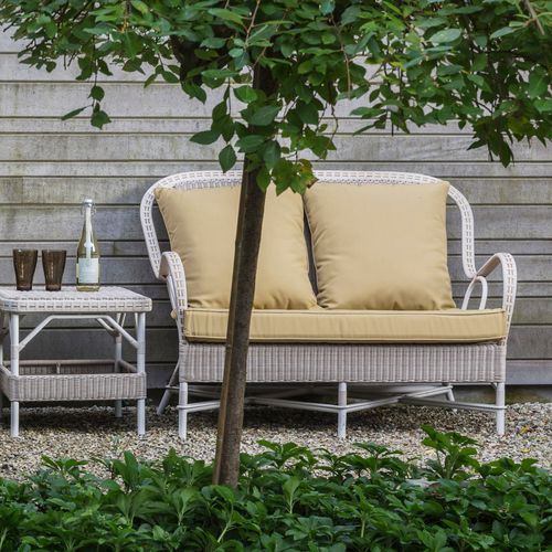 Contemporary sofa - GARRIGUES - KOK Maison - for outdoor use / fabric / with washable removable cover