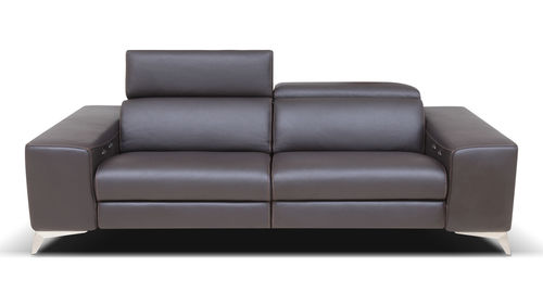 Contemporary sofa - TESSA - Rossini - leather / reclining / with headrest
