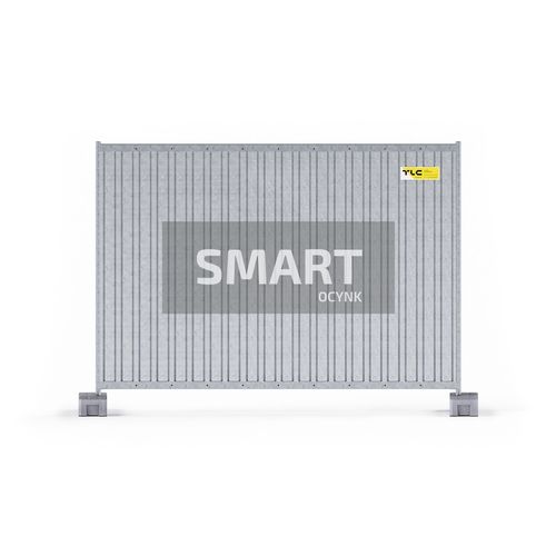 Fencing with panels - SMART - TLC Sp. z o.o. - for construction site / industrial / steel