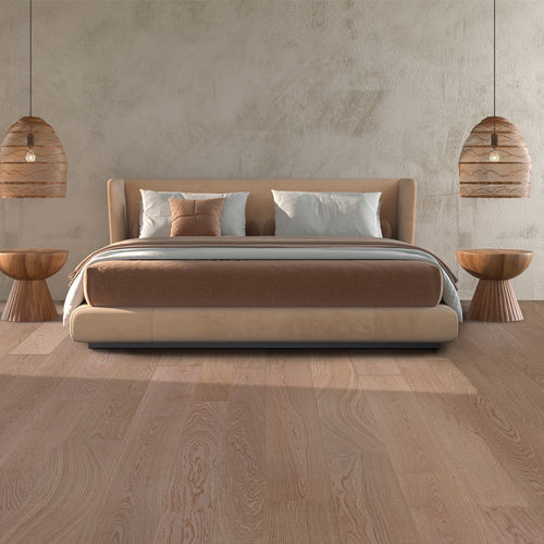 Cork laminate flooring - CLAY - Step & Wall - HDF / click-fit / wood look
