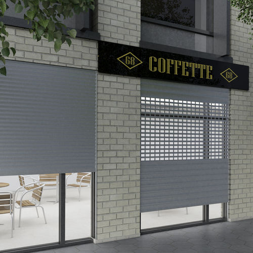 Roller shutter - MAXISEGUR-80 - Persax - aluminum / for facades / security