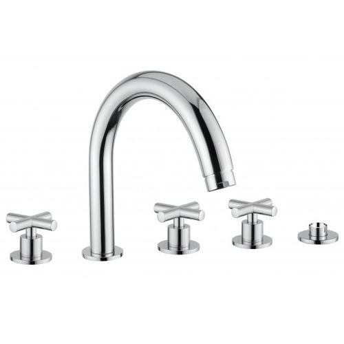 Shower mixer tap - BDM-IBI-453 - BAGNODESIGN - for bathtubs / deck ...