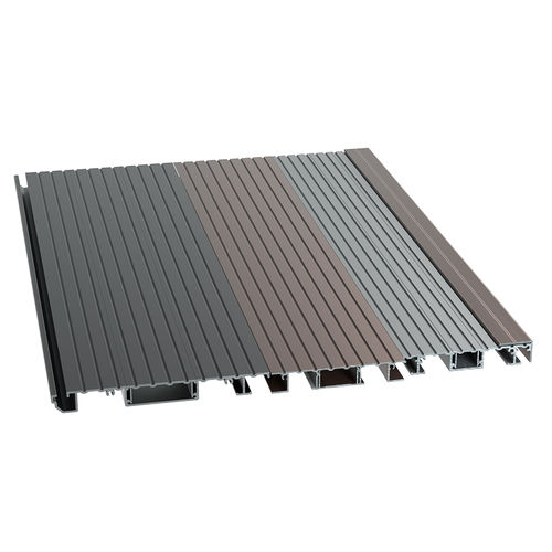 Aluminum deck board - New Fashion - Moonbay Industrial Co., Ltd. - fire-rated / for domestic use / for private estates