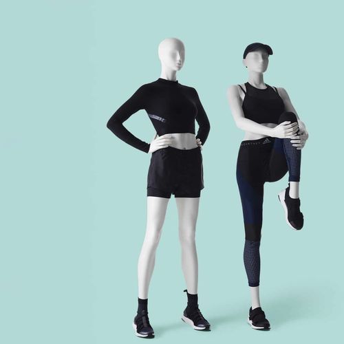 Female display mannequin - ATHLEISURE - GENESIS MANNEQUINS - sport / resin / seated