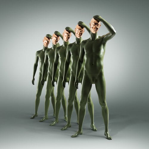 Male display mannequin - BLEND FACET - HANS BOODT MANNEQUINS - abstract / resin