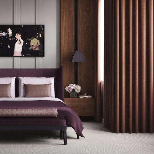 Curtain fabric - RE-STORE : RE-JUVENATE - FR-One - plain / FR polyester / washable