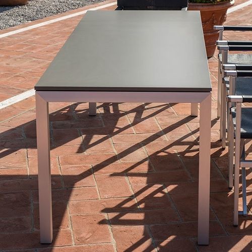 Contemporary table - SUMMUM - RED SRL - HPL / aluminum base / rectangular