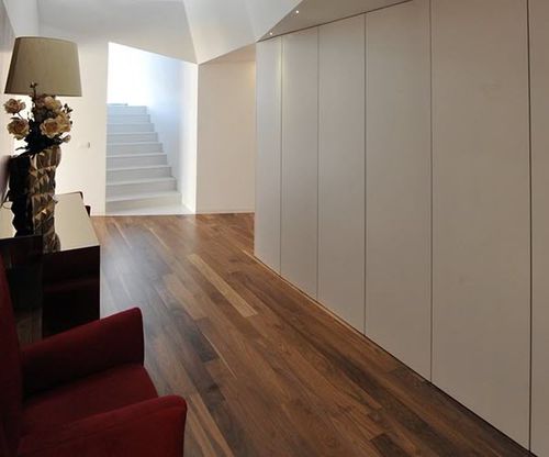 Engineered parquet floor - STRASBOURG - Tropical woods - American walnut / oiled / varnished