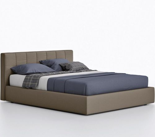 Double bed - YORK - cinquanta3 - contemporary / upholstered / with headboard