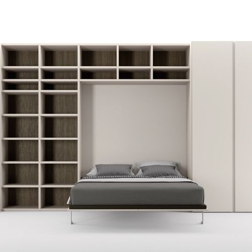 Wall bed - cinquanta3 - double / single / contemporary