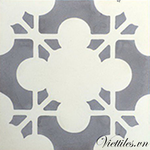 Matte encaustic cement tile - V20-285 - Viet Tiles Corporation - indoor / floor / wall