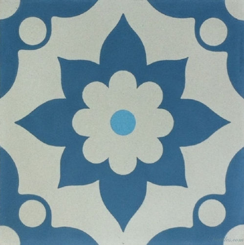 Matte encaustic cement tile - V20-039 - Viet Tiles Corporation - indoor / floor / wall