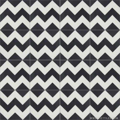 Indoor encaustic cement tile - V20-360 - Viet Tiles Corporation - outdoor / floor / wall