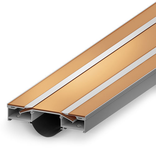 Stainless steel expansion joint - JDH 6.26 - GV2 VEDA FRANCE - stainless steel / aluminum / stainless steel