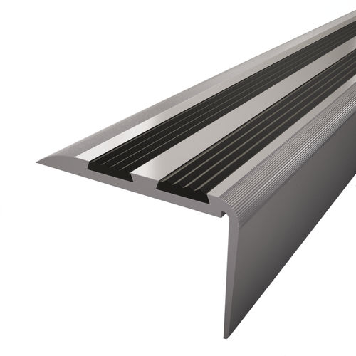 Aluminum edge trim - NDM 320 - GV2 VEDA FRANCE - for step / L / black