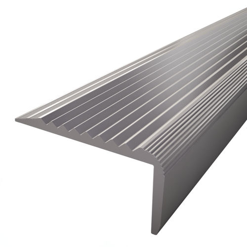 Aluminium edge trim - NDM VD - GV2 VEDA FRANCE - stair nosing / L / gray