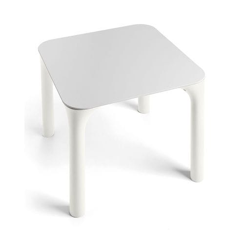 Contemporary table - PURE - Lyxo Design - polyethylene / HPL / polyethylene base