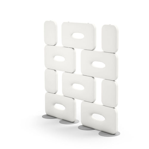 Polyethylene room divider - COOKIE 200  - Lyxo Design - modular / recyclable / sustainable