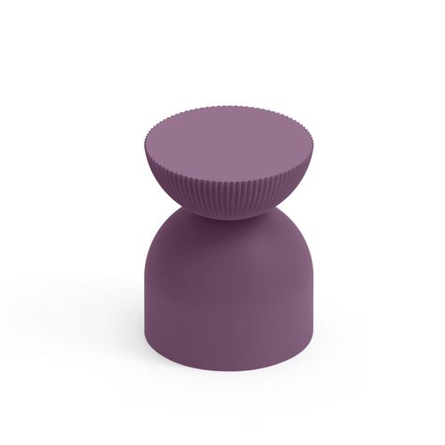 Contemporary stool - ILLO - Lyxo Design - polyethylene / HPL / polyethylene base