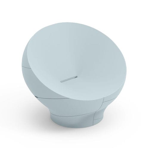 Minimal armchair - VERA  - Lyxo Design - polyethylene / polyethylene / sustainable design