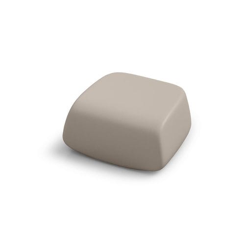 Minimalist design pouf - SUGAR  - Lyxo Design - polyethylene / square / ergonomic
