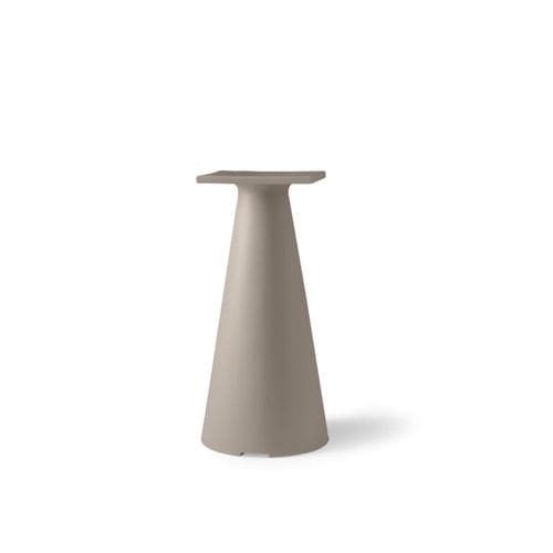 Polyethylene table base - TIFFANY 35X72 CM - Lyxo Design - contemporary / for high bar tables / UV-resistant