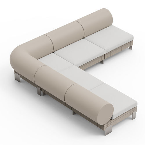 Modular sofa - RHOR COMBO 5L - Lyxo Design - corner / design / outdoor