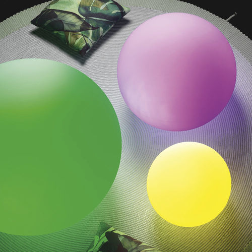 Floor lamp - SOLE 60 - Lyxo Design - polyethylene / minimal / wireless