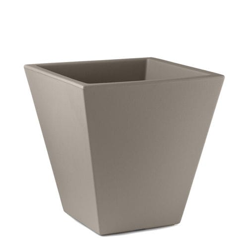 Polyethylene plant pot - LOTO - Lyxo Design - freestanding / square / UV-resistant