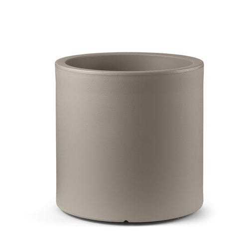 Cylindrical plant pot - LOTO  - Lyxo Design - polyethylene / freestanding / UV-resistant